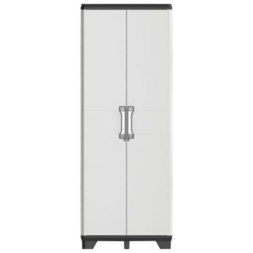 Keter Armoire de rangement polyvalente Gear Noir et gris 182 cm - Photo n°3; ?>