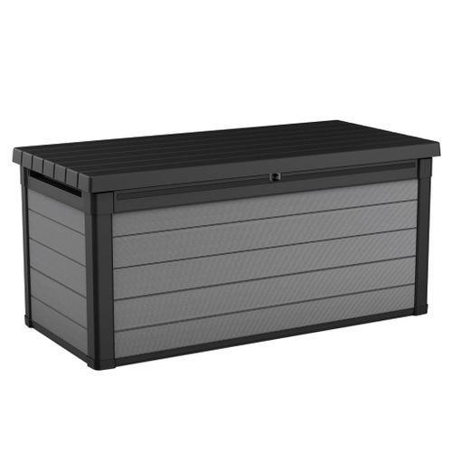 Keter Boîte de rangement de jardin Premier 570 L Gris - Photo n°2; ?>