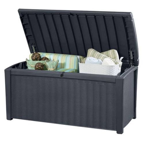 Keter Coffre de rangement de jardin Borneo 416 L - Photo n°3; ?>