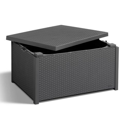 Keter Table de rangement Arica Graphite 221044 - Photo n°2; ?>