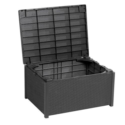 Keter Table de rangement Arica Graphite 221044 - Photo n°3; ?>