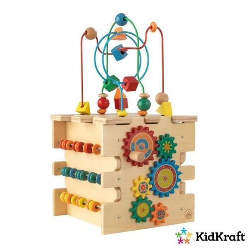 KIDKRAFT - Cube d'activités en bois Deluxe - Photo n°2; ?>