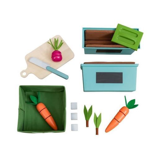 KidKraft - Cuisine pour enfant en bois Garden Gourmet - 53442 - accessoires inclus - son et lumiere - assemblage EZkraft - Photo n°3; ?>