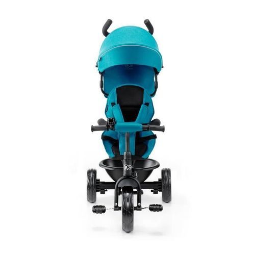 KINDERKRAFT - Tricycle évolutif ASTON bleu turquoise - Des 9 mois - Photo n°2; ?>