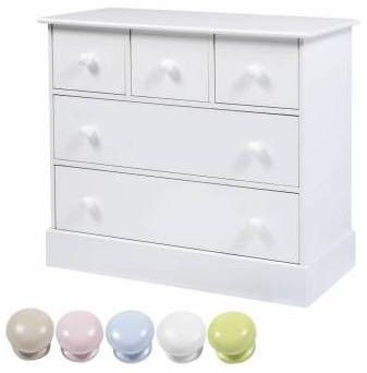 Kit de bouton pour commode pin massif rose Acapulco - Photo n°3; ?>