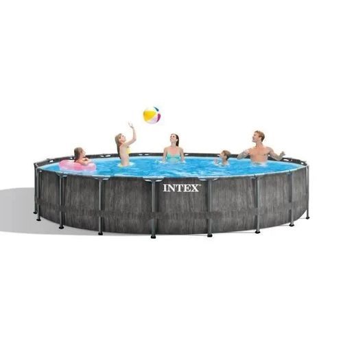 Kit Piscine hors sol tubulaire INTEX Baltik - 549 x 122 cm - Ronde (Livrée avec épurateur a cartouche, bâche, tapis de sol, échelle) - Photo n°2; ?>