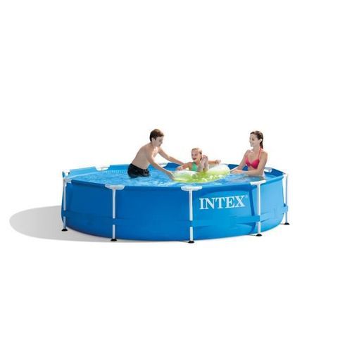 Kit piscine tubulaire INTEX Métal Frame - Rond - 304,8 x 76,2 cm - Photo n°3; ?>