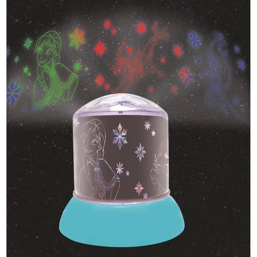 LA REINE DES NEIGES - Veilleuse LED avec Projections 3 couleurs - LEXIBOOK - Photo n°3; ?>