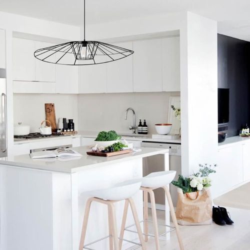 LADY BIRD Suspension filaire - Ø60 x H80 cm - Noir - Photo n°3; ?>