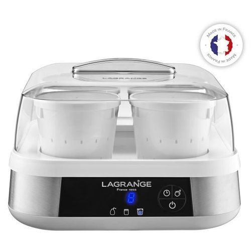 LAGRANGE 459601 LIGNE Yaourtiere-fromagere - 18 W - Inox - Photo n°3; ?>