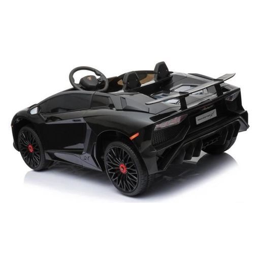 Lamborghini Aventador Noir - 12V - MP3 - Télécommande - Photo n°3; ?>