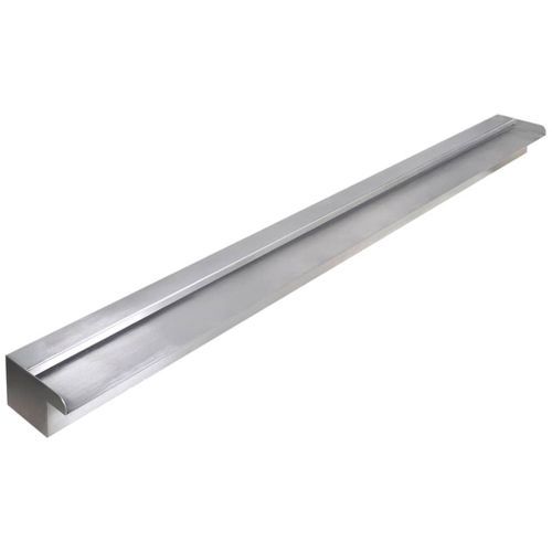 Lame d'eau rectangulaire pour piscine Acier inoxydable 150 cm - Photo n°2; ?>