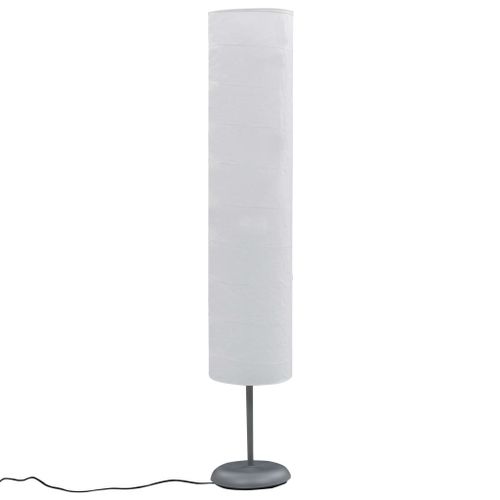 Lampadaire avec support 121 cm Blanc E27 - Photo n°3; ?>