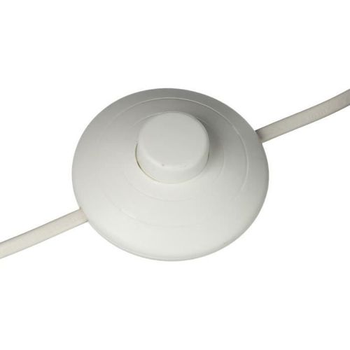 Lampadaire en bambou - E27 - 60 W - H. 150 cm - Blanc - Photo n°2; ?>