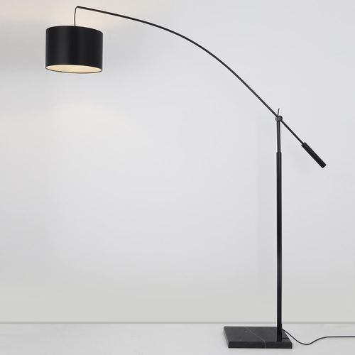 Lampadaire métal noir Nelis - Photo n°2; ?>