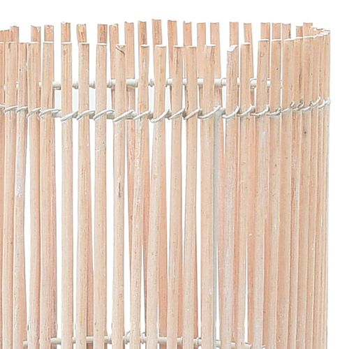 Lampadaire sur pied Osier Blanc 84 cm E27 - Photo n°3; ?>