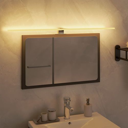 Lampe de miroir à LED 7,5 W Blanc chaud 80 cm 3000 K - Photo n°2; ?>