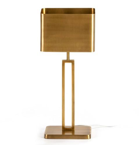 Lampe de table métal doré Feery - Photo n°2; ?>