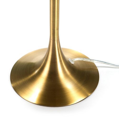 Lampe de table métal doré Volumn - Photo n°2; ?>