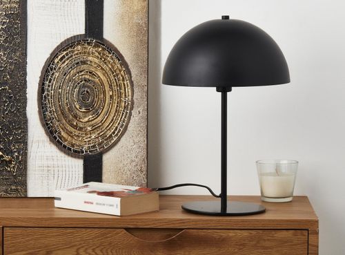 Lampe de table métal noir Pino - Photo n°2; ?>