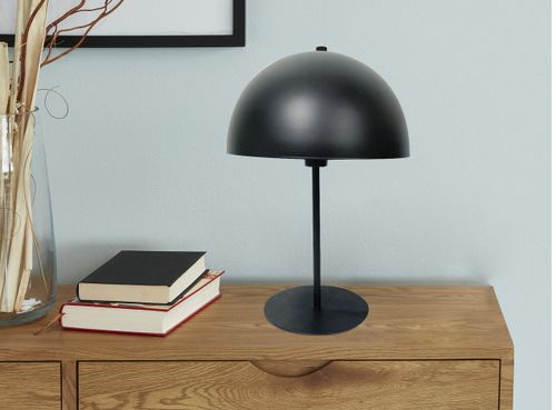 Lampe de table métal noir Pino - Photo n°3; ?>