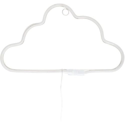 Lampe nuage LED néon - L.39,5 cm - Blanc - Photo n°2; ?>
