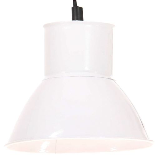 Lampe suspendue 25 W Blanc Rond 17 cm E27 - Photo n°2; ?>