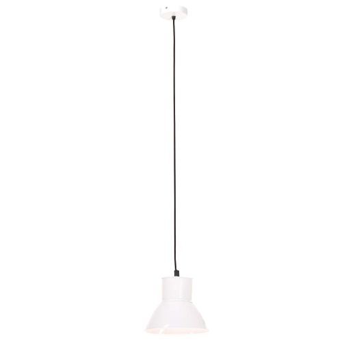 Lampe suspendue 25 W Blanc Rond 17 cm E27 - Photo n°3; ?>