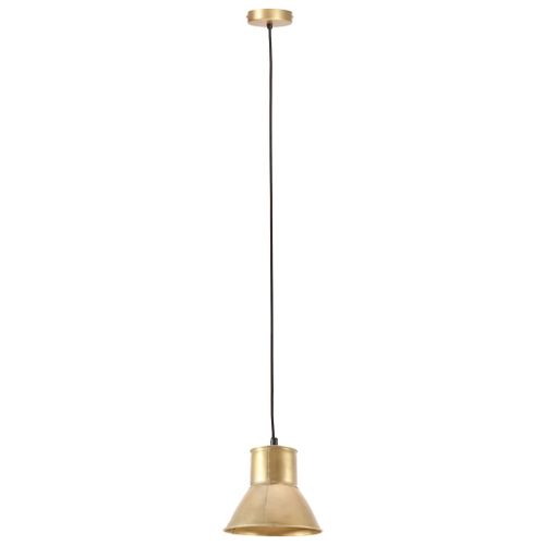 Lampe suspendue 25 W Laiton Rond 17 cm E27 - Photo n°3; ?>