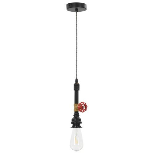 Lampe suspendue Design de robinet Noir E27 - Photo n°2; ?>