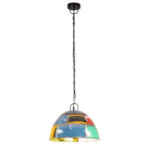 Lampe suspendue industrielle vintage 25W Multicolore Rond 41 cm - Photo n°2; ?>