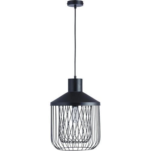 Lampe suspension métal noir Egia - Photo n°2; ?>
