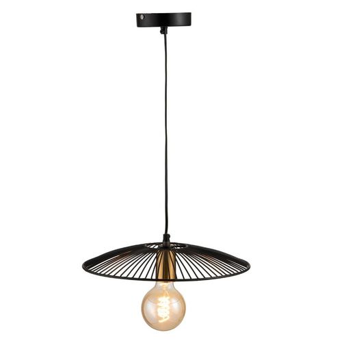 Lampe suspension métal noir Narsh 35 cm - Photo n°2; ?>