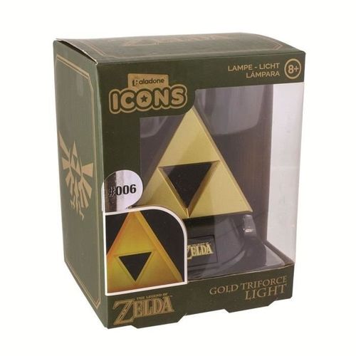 Lampe Veilleuse Zelda : Triforce Or - PALADONE - Photo n°2; ?>