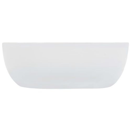 Lavabo 42,5x42,5x14,5 cm Céramique Blanc - Photo n°3; ?>