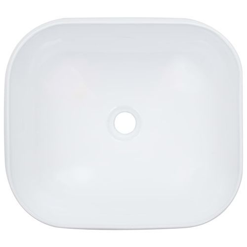 Lavabo 44,5 x 39,5 x 14,5 cm Céramique Blanc - Photo n°3; ?>