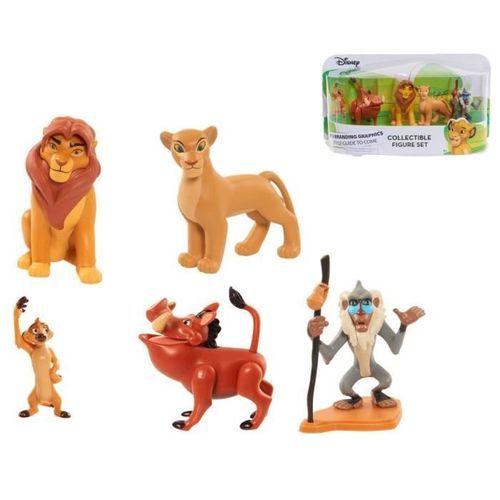 LE ROI LION - Coffret 5 figurines - Photo n°3; ?>