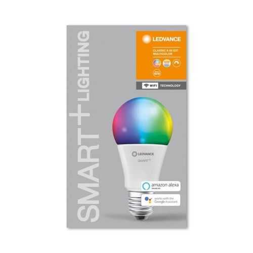 LEDVANCE BTE1 Ampoule Smart+ WIFI STANDARD DEPOLIE 60W E27 /COULEUR CHANGEANTE - Photo n°3; ?>
