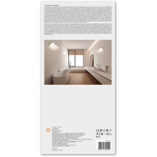 LEDVANCE LED Spot Applique Triple - 3 x 7W - IP44 - Blanc - Chaud/Froid - Photo n°2; ?>
