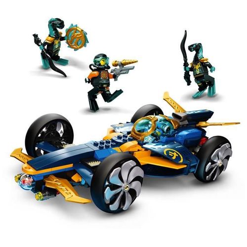 LEGO 71752 NINJAGO Le bolide ninja sous-marin Set de Construction, Sous-marin et Voiture avec Mini Figurines de Cole et Jay - Photo n°2; ?>