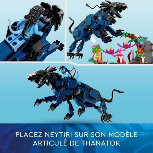 LEGO Avatar 75571 Neytiri et le Thanator vs. Quaritch dans l'Exosquelette AMP, Jouet - Photo n°3; ?>