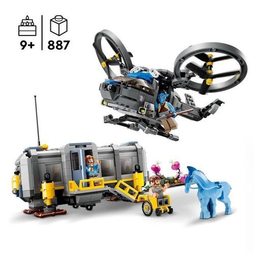 LEGO Avatar 75573 Les Montagnes Flottantes : le Secteur 26 et le Samson RDA, Jouet, Figurines - Photo n°2; ?>