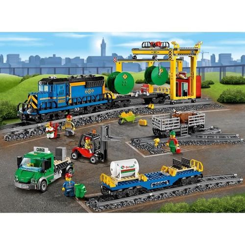 Lego City 60052 Le Train de Marchandises - Photo n°2; ?>