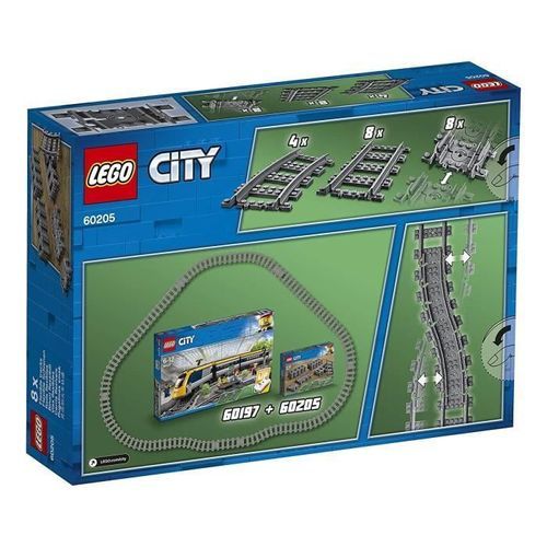 LEGO City 60205 Pack de Rails - Photo n°3; ?>