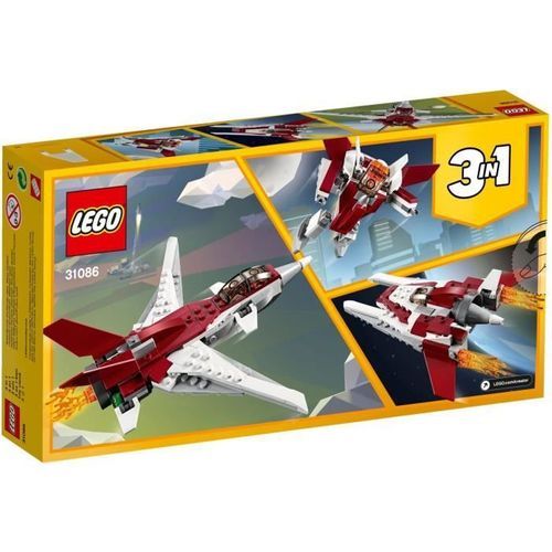 LEGO Creator 3-en-1 31086 L'avion futuriste - Photo n°2; ?>