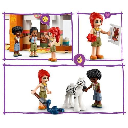 LEGO Friends 41717 Le Centre de Sauvetage de la Faune de Mia, avec Figurines d'Animaux - Photo n°3; ?>