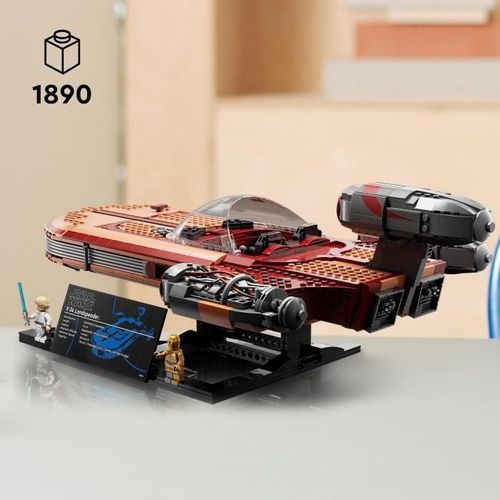 LEGO Star Wars 75341 Le Landspeeder de Luke Skywalker, Maquette de Vaisseau Spatial, Adultes - Photo n°2; ?>