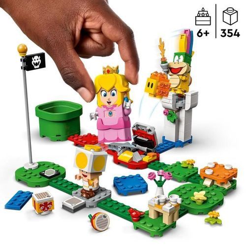 LEGO Super Mario 71403 Pack de Démarrage Les Aventures de Peach, Jouet, Figurine Interactive - Photo n°2; ?>