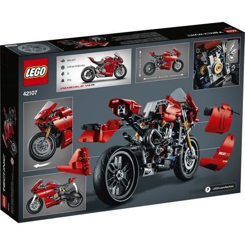 LEGO Technic 42107 Ducati Panigale V4 R - Photo n°2; ?>