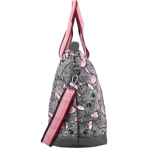 LES ARISTOCHATS Sac Shopping Marie My Favourite Memories Gris/Rose - Photo n°3; ?>